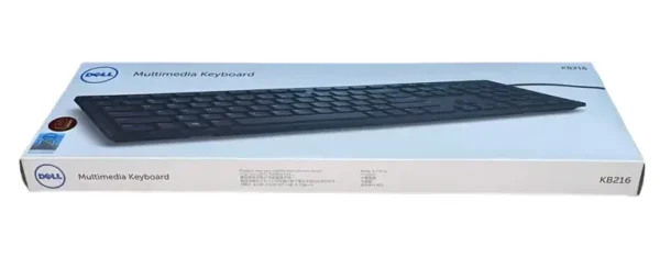 Dell KB216 Wired Multimedia USB Keyboard (Black)