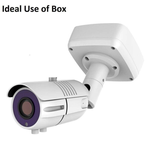 PVC Junction Box for CCTV Camera Mounting 4x4 - Image 2