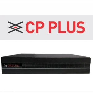 CP Plus HD 4 Channel DVR (CP-UVR-0401E1-CV2) displayed, highlighting its compact form and advanced surveillance features